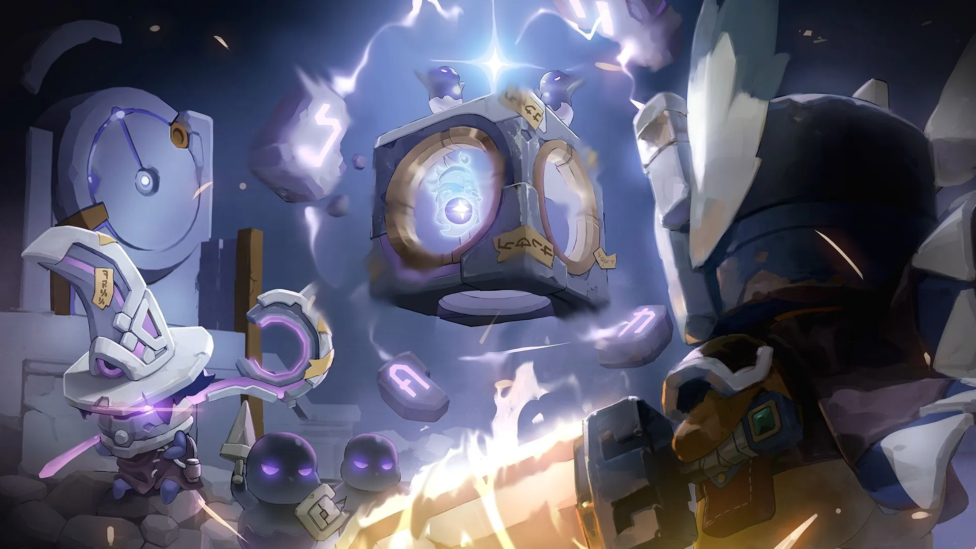 Ether Crawler roguelite game art