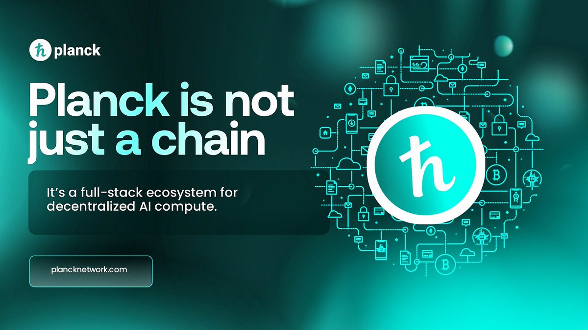 Planck decentralized AI compute blockchain