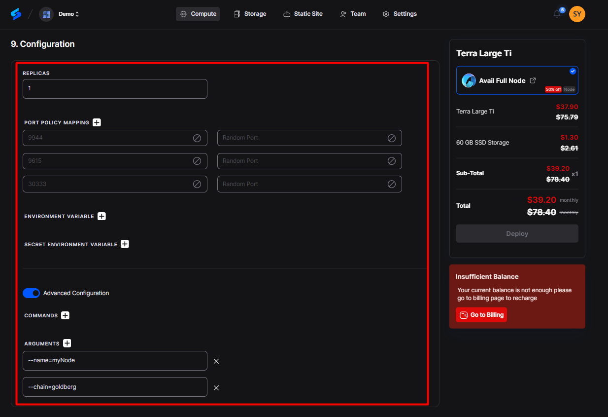 Spheron Network decentralized GPU provisioning