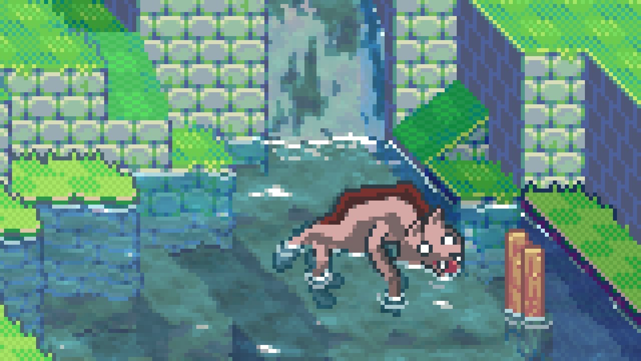 Critter Crosser pixel art indie game