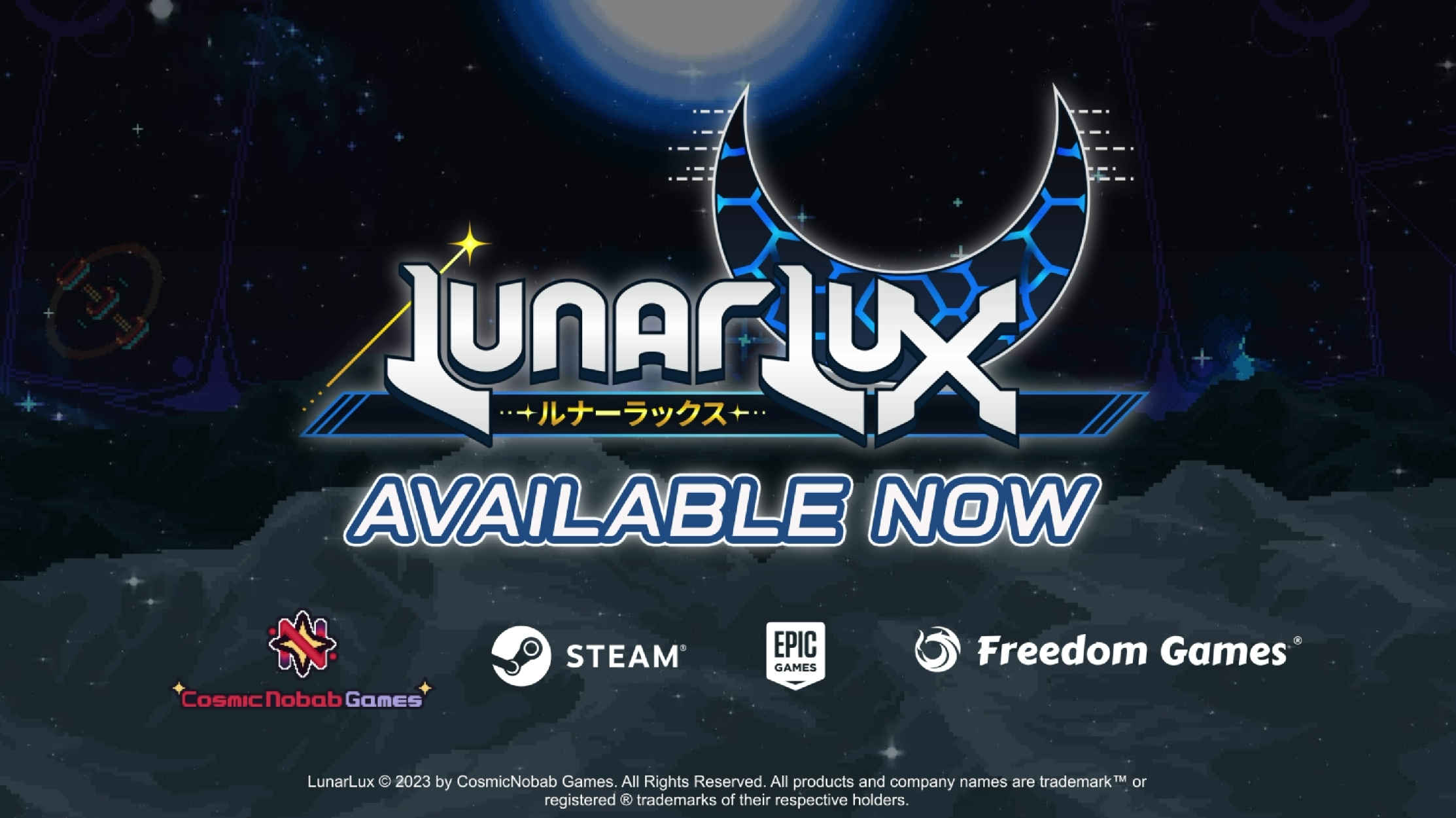 LunarLux pixel art RPG Steam