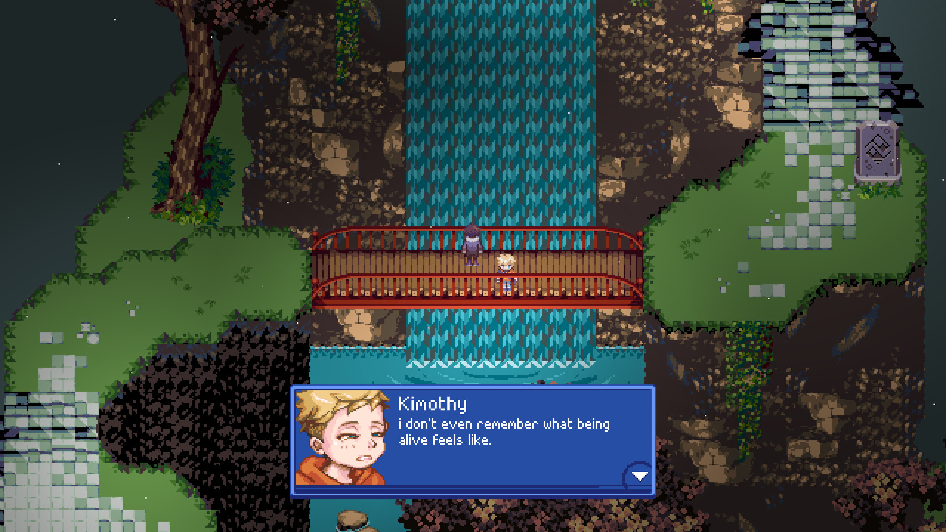 Nocturne Prelude II pixel art game