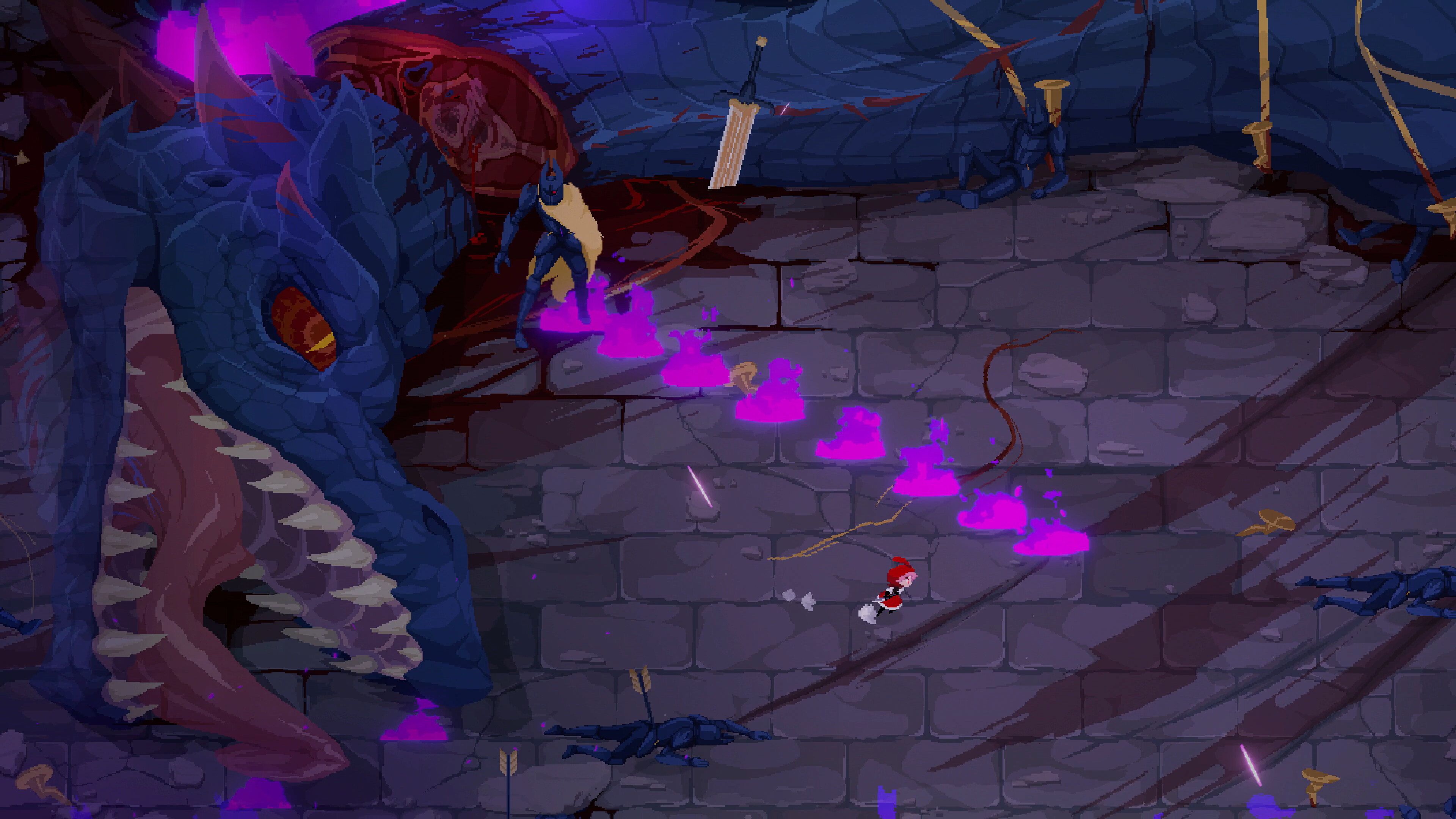 Rubinite pixel art RPG Steam