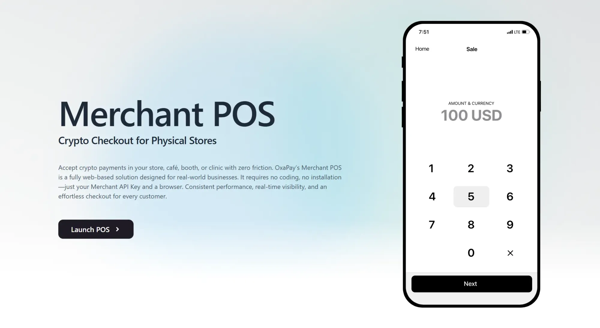 BitPay USDC POS terminal plugin screenshot