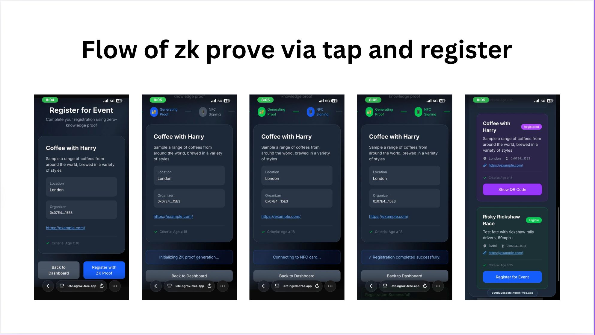 Zupass zk proof wallet demo