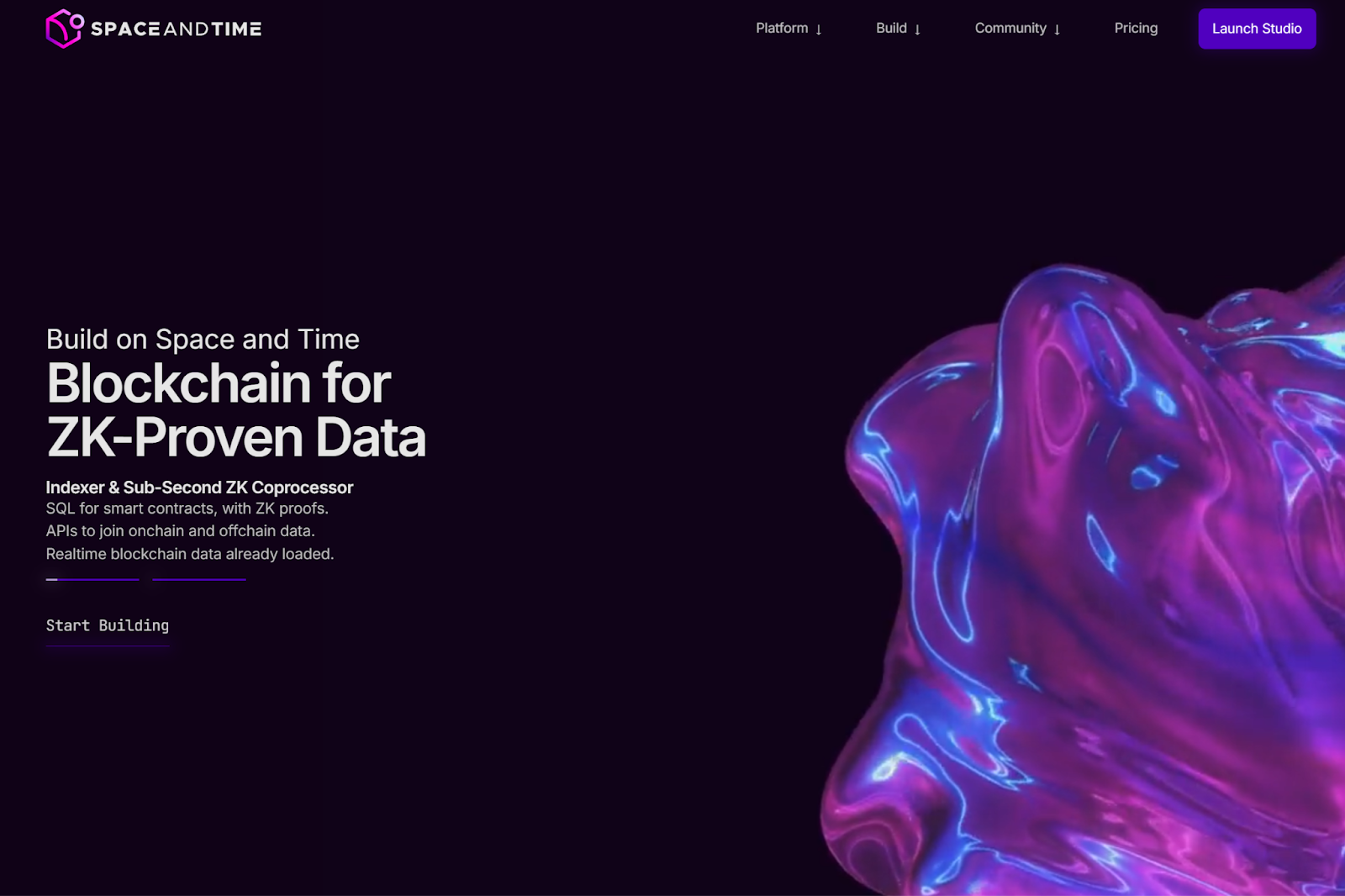 Space and Time ZK coprocessor