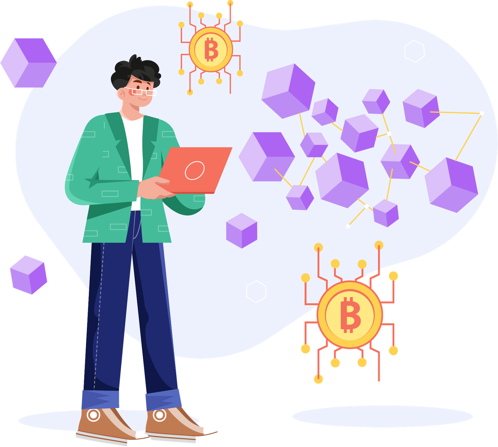 inclusive DeFi lending illustration