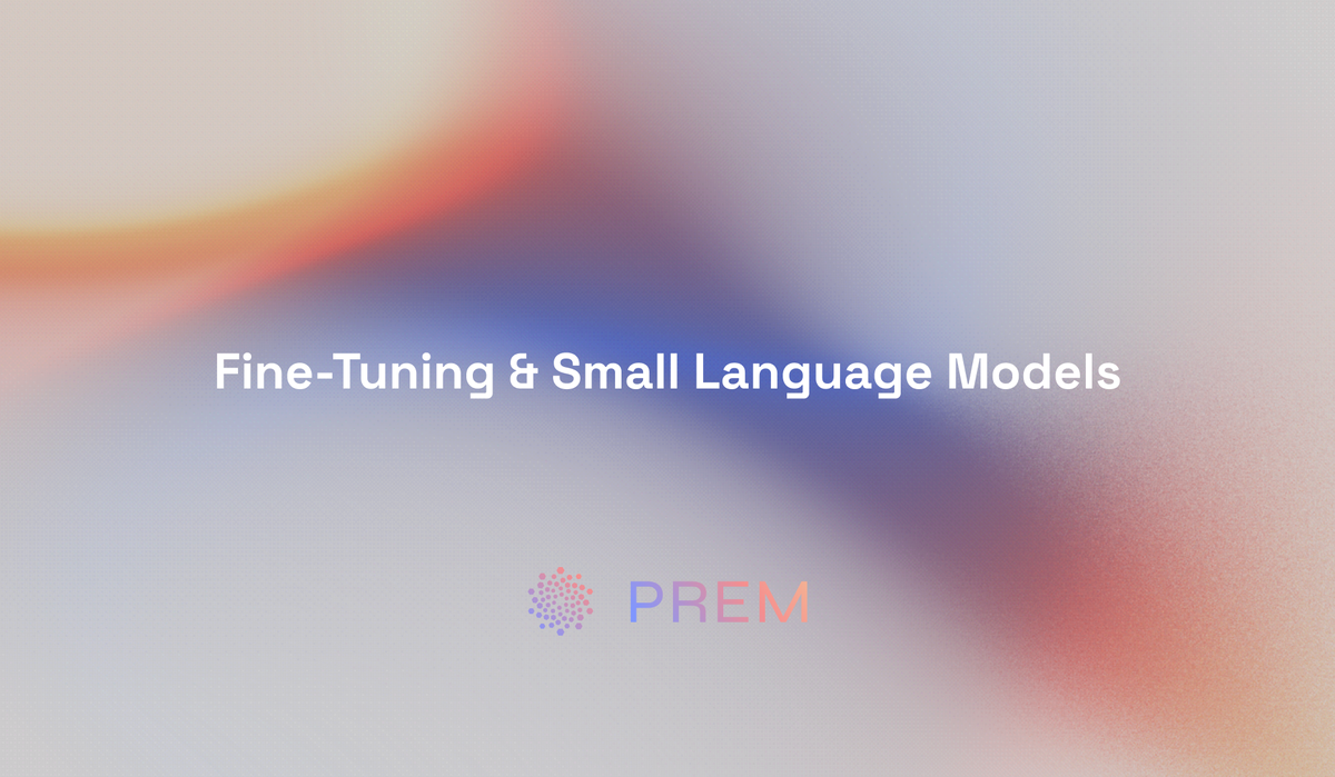 SLM small language model fine-tuning