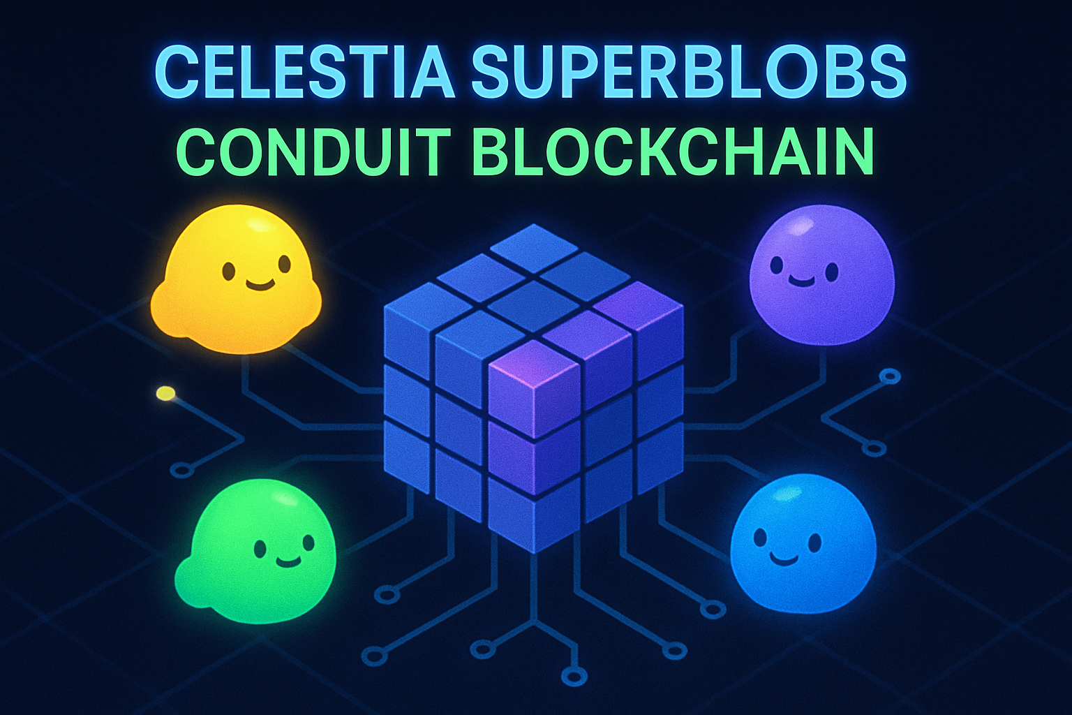 Celestia SuperBlobs Conduit blockchain
