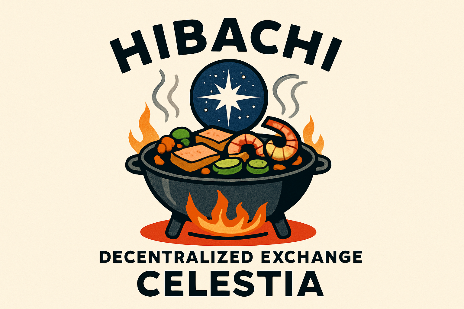 Hibachi decentralized exchange Celestia