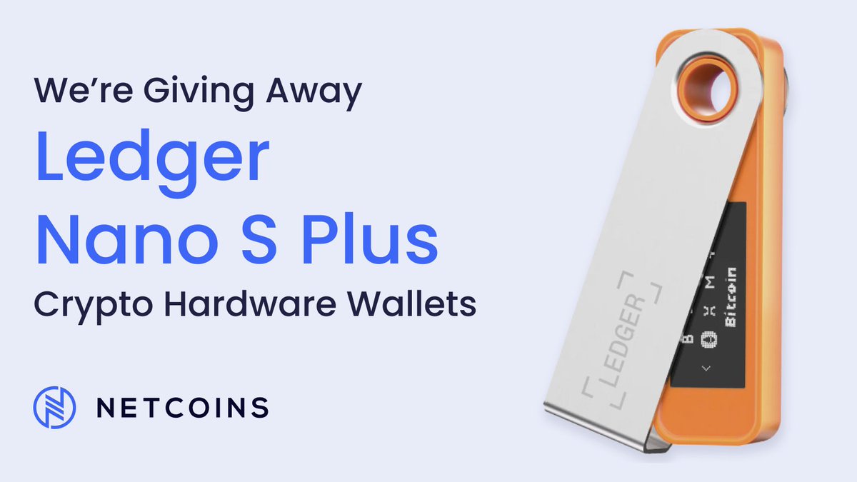 Ledger Nano S Plus hardware wallet