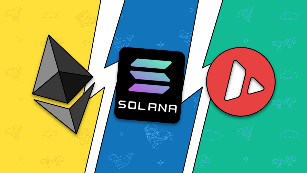 Avalanche and Ethereum blockchain logos