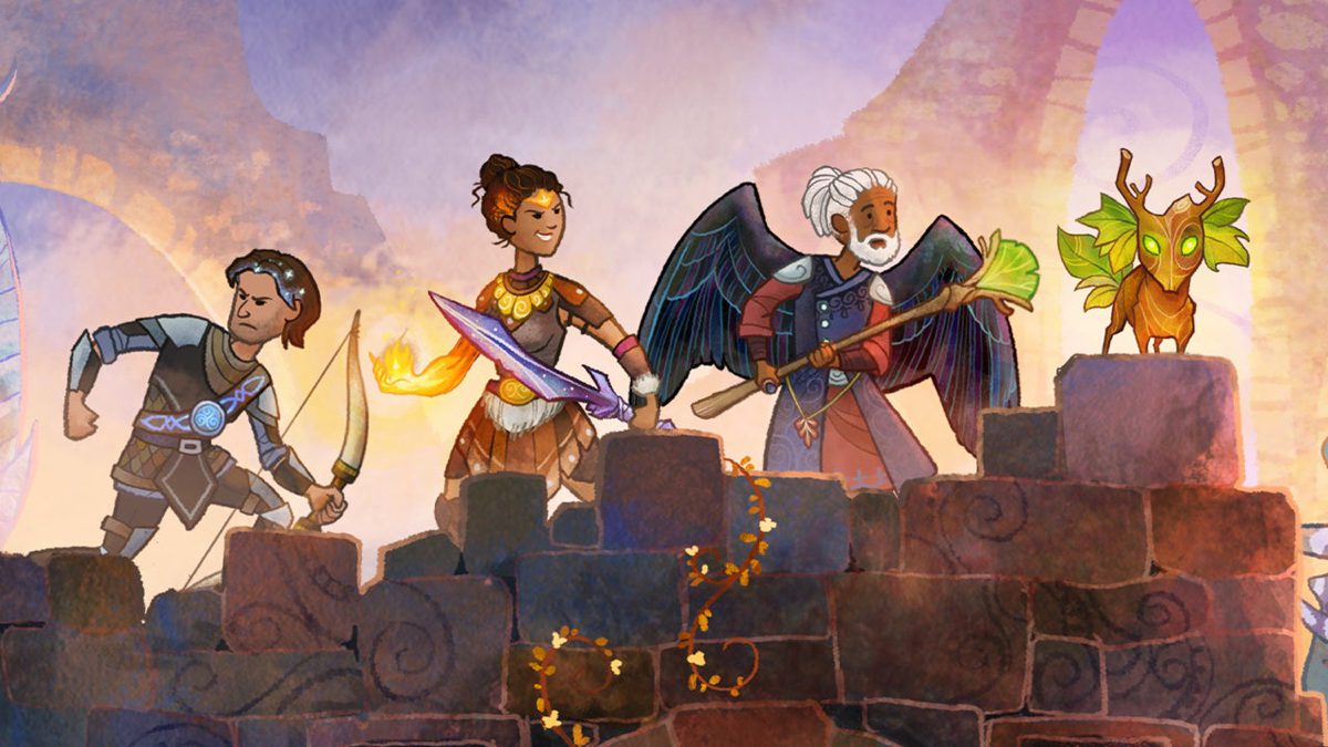 Wildermyth game art heroes