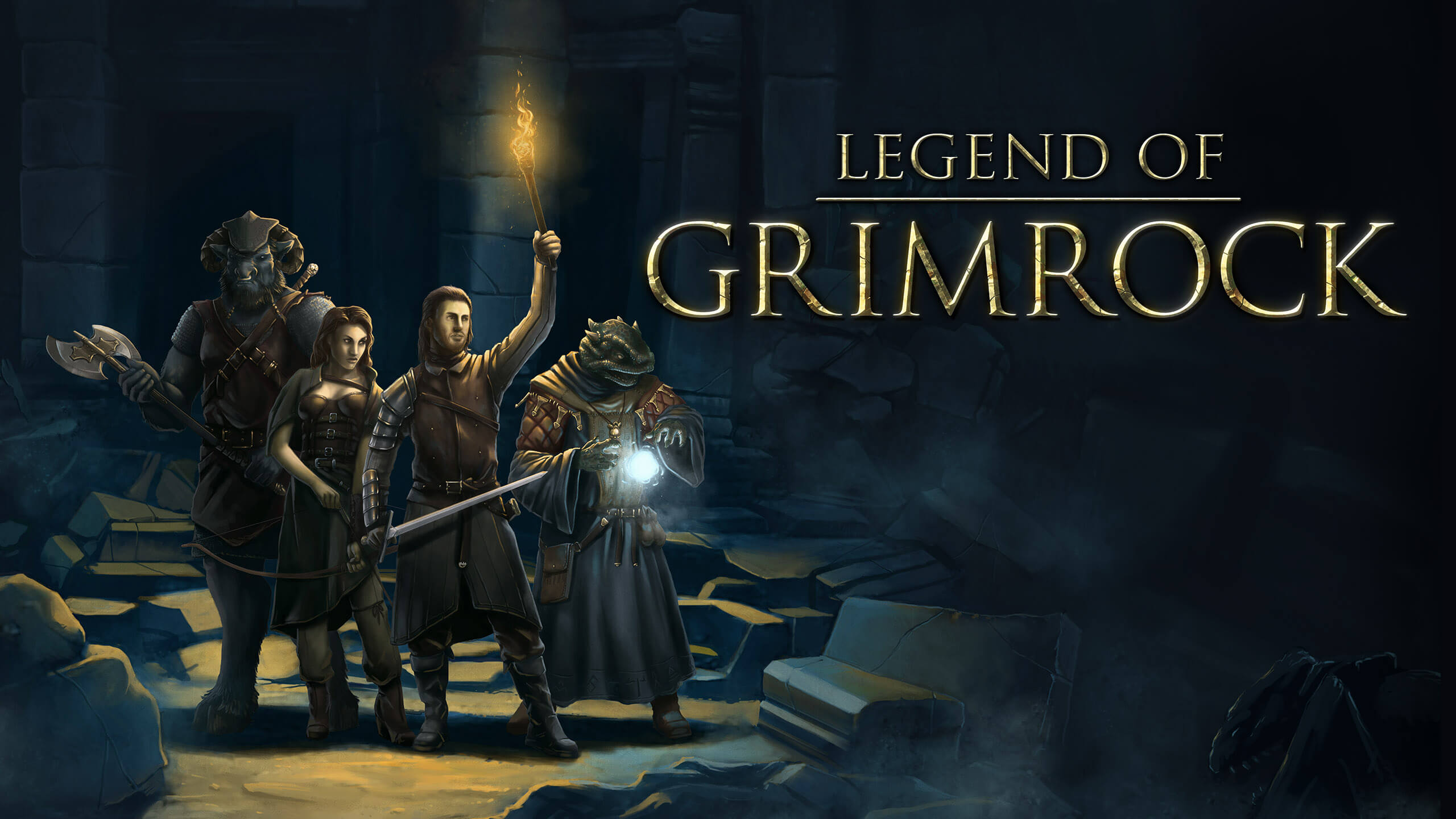 Legend of Grimrock game artwork