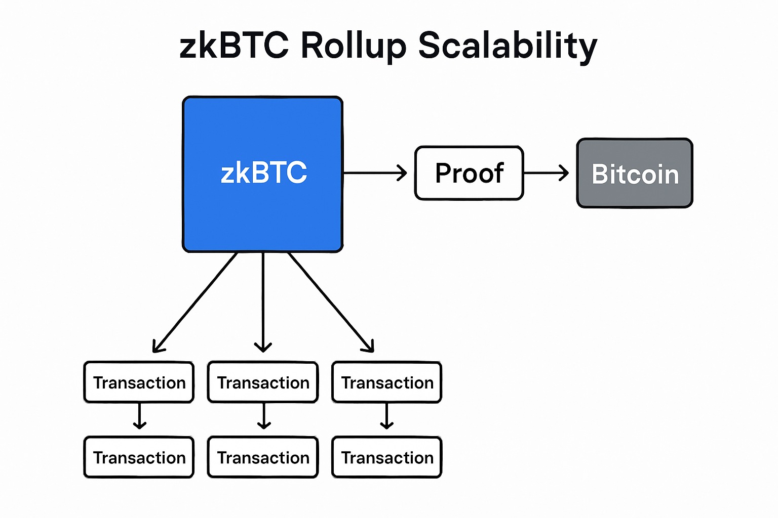 zkBTC rollup scalability diagram