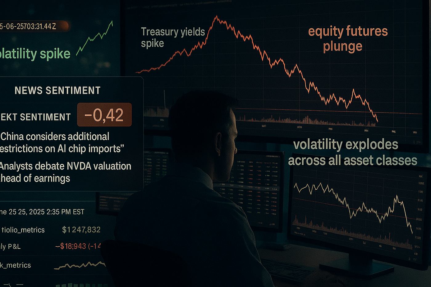 Claude AI trading terminal