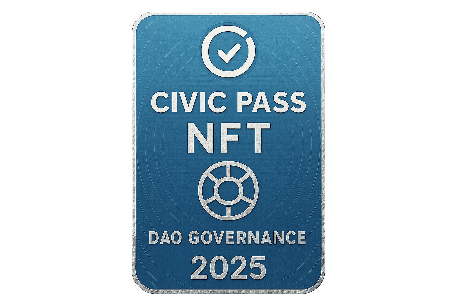 Civic Pass NFT badge DAO governance 2025