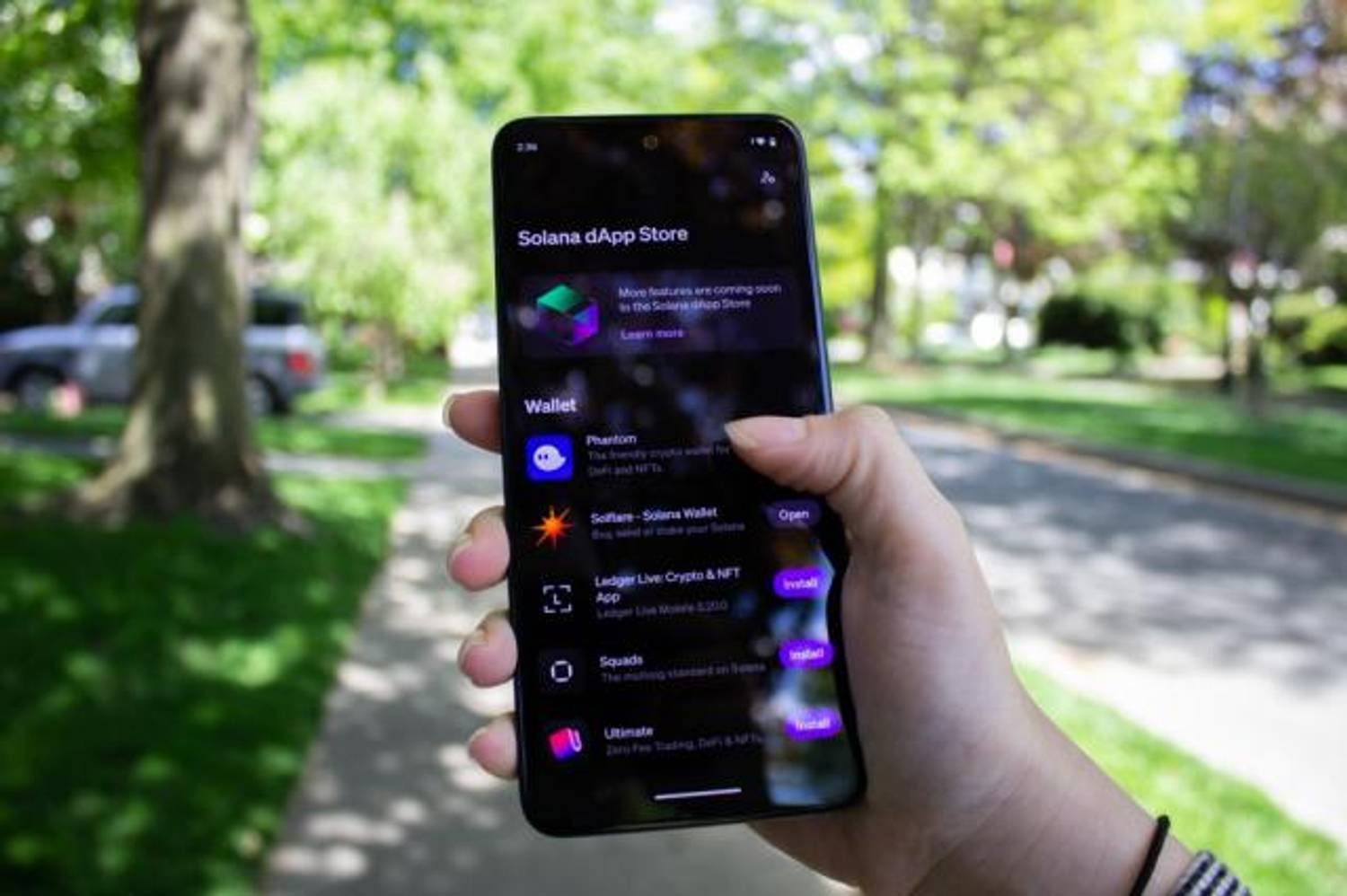 Phantom wallet Solana Saga