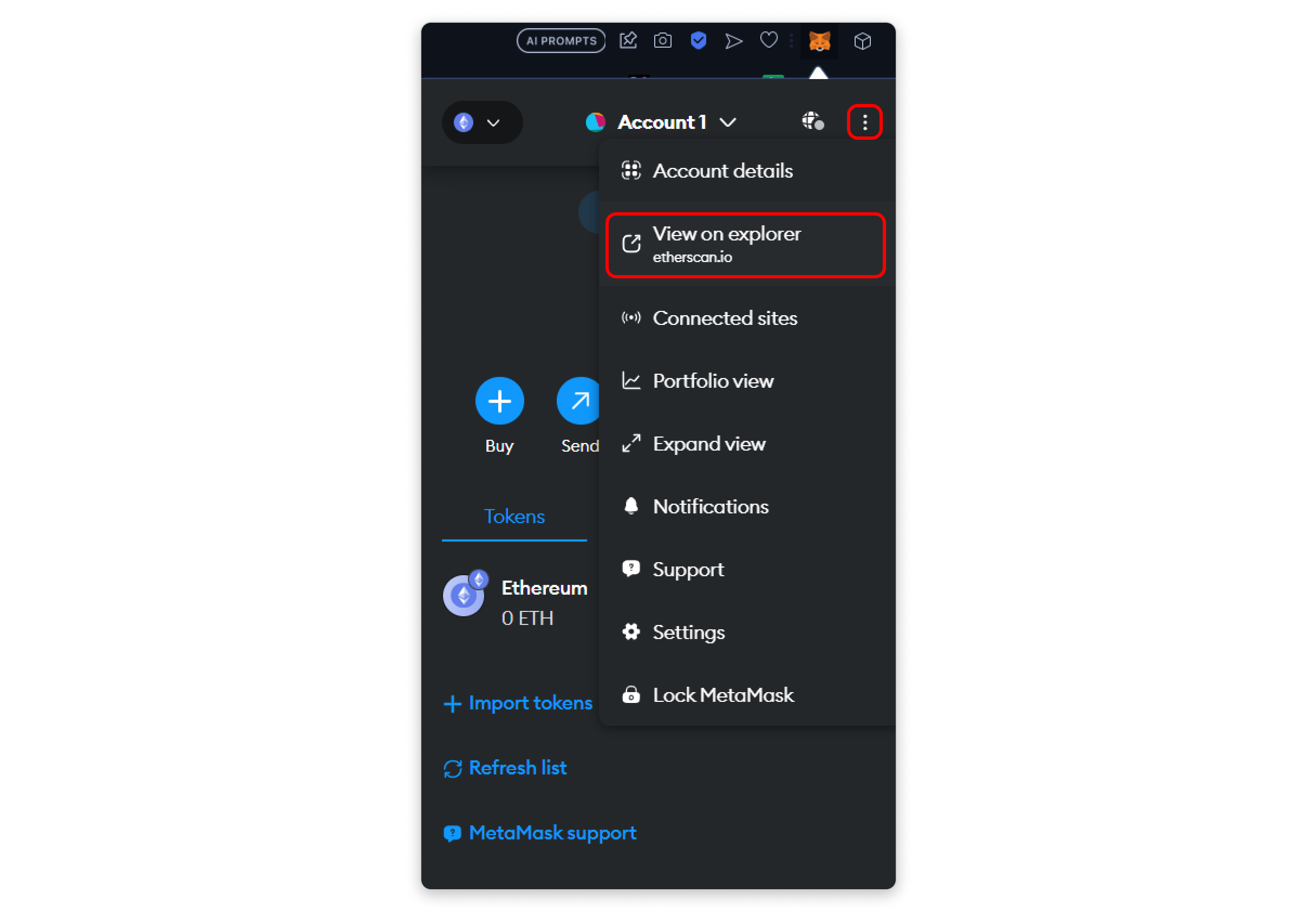 Etherscan token verification interface
