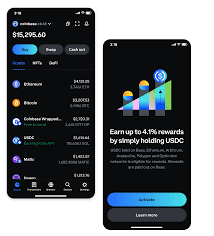 Coinbase crypto exchange interface