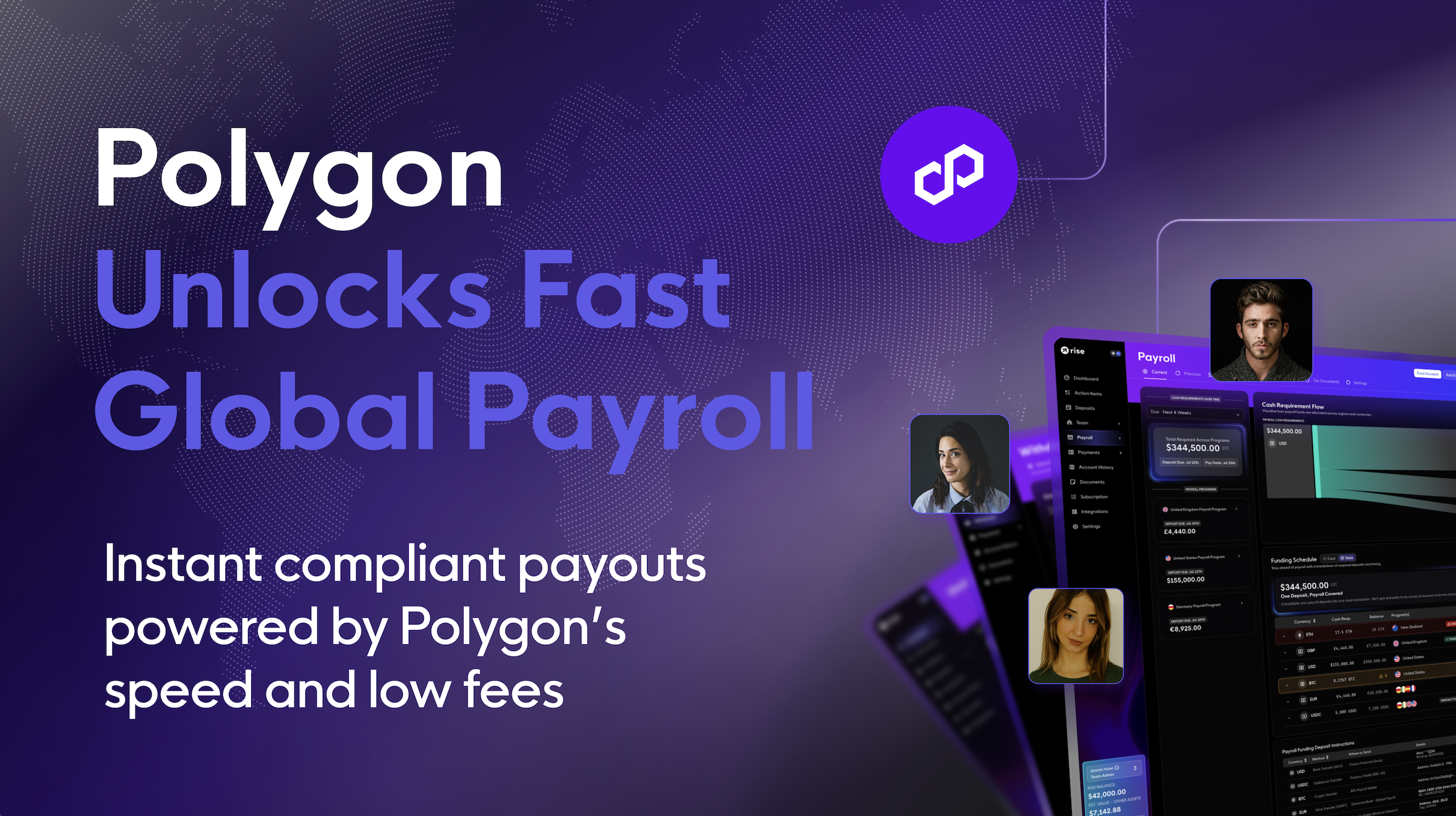 instant USDC payroll payment blockchain