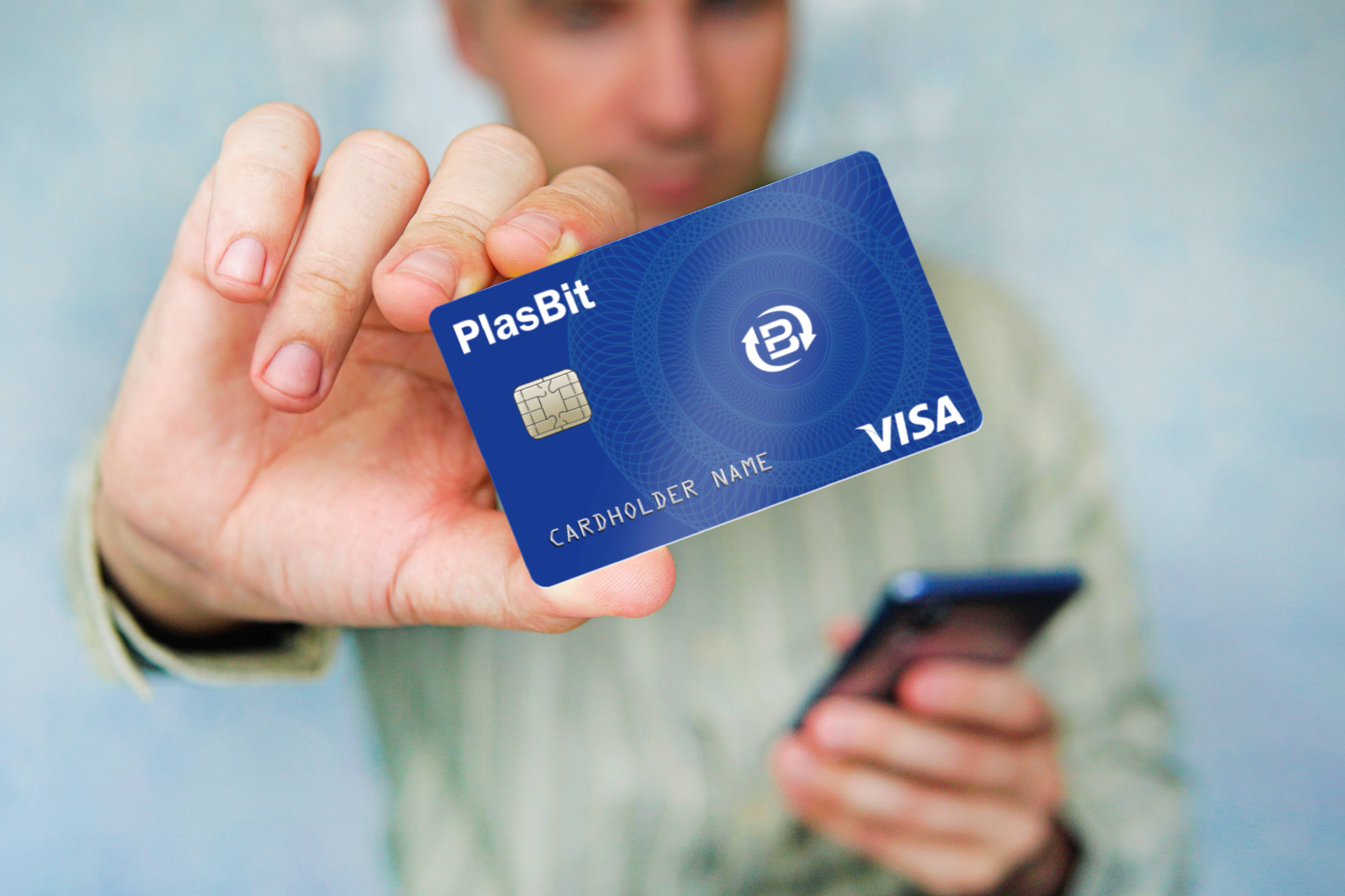 PlasBit debit card