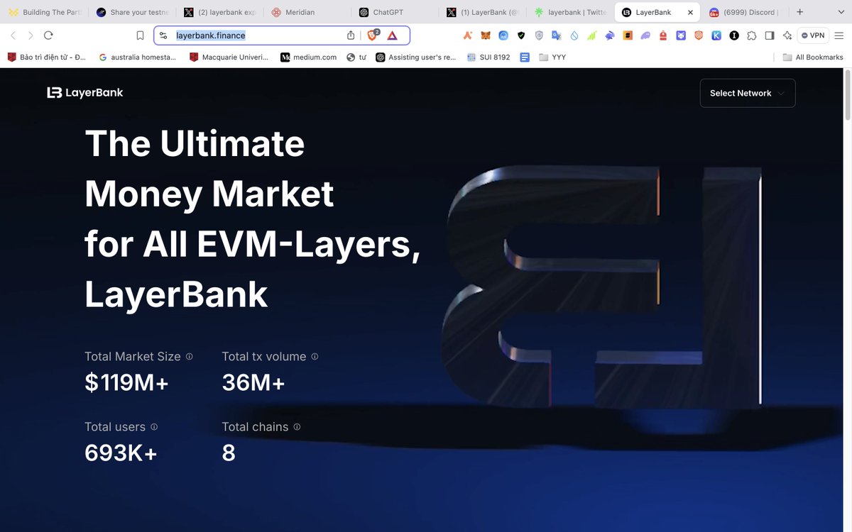 LayerBank low fee transactions