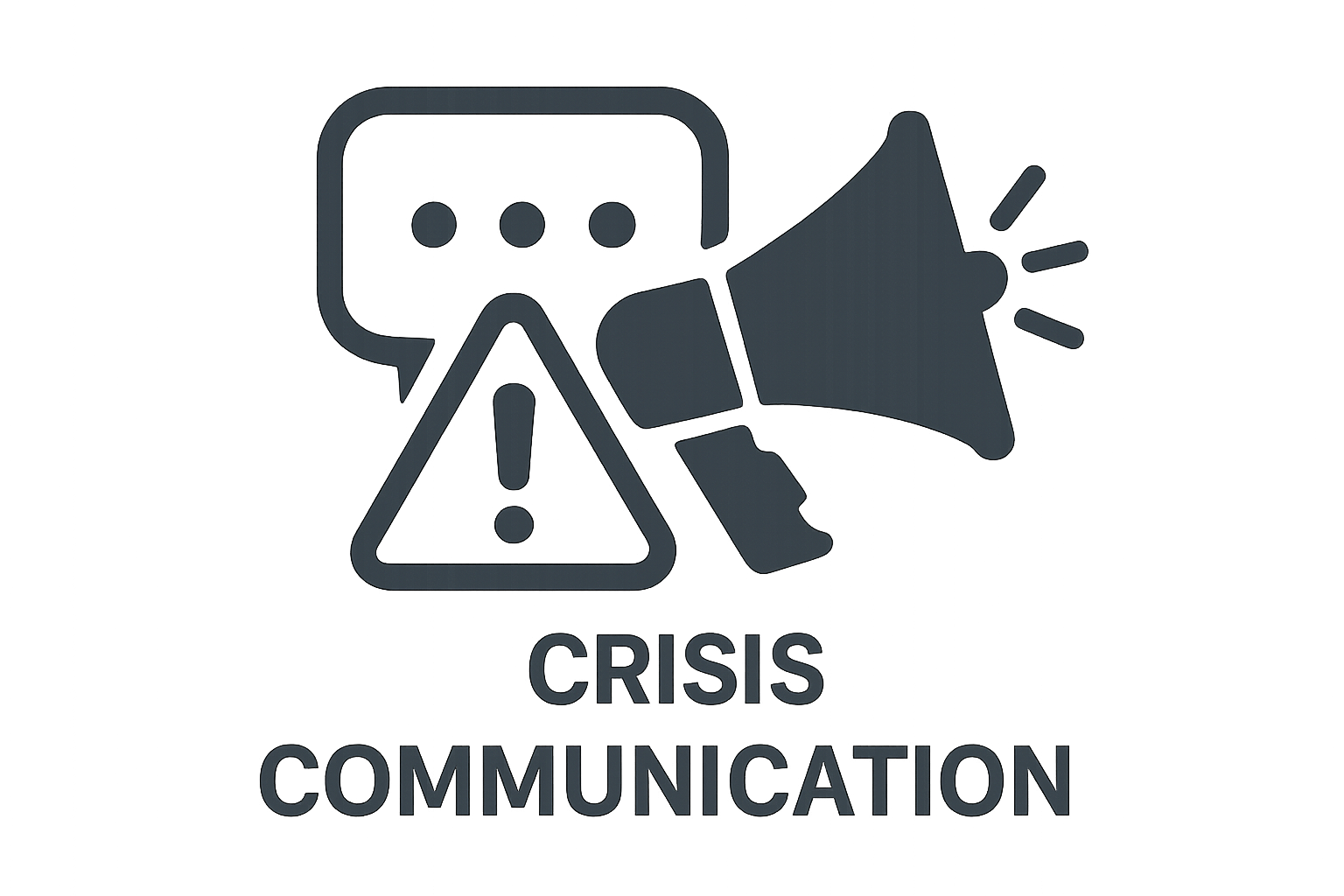 crisis communication icon
