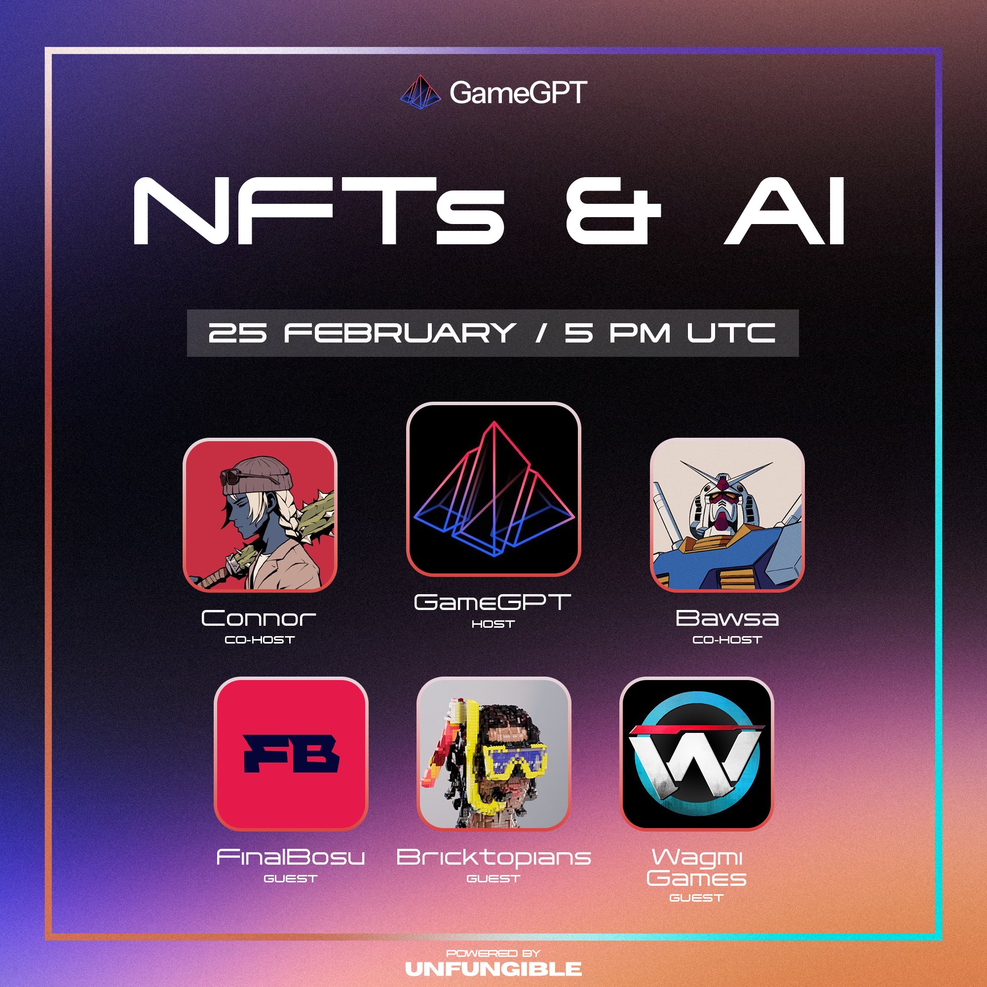GameGPT AI game builder interface screenshot