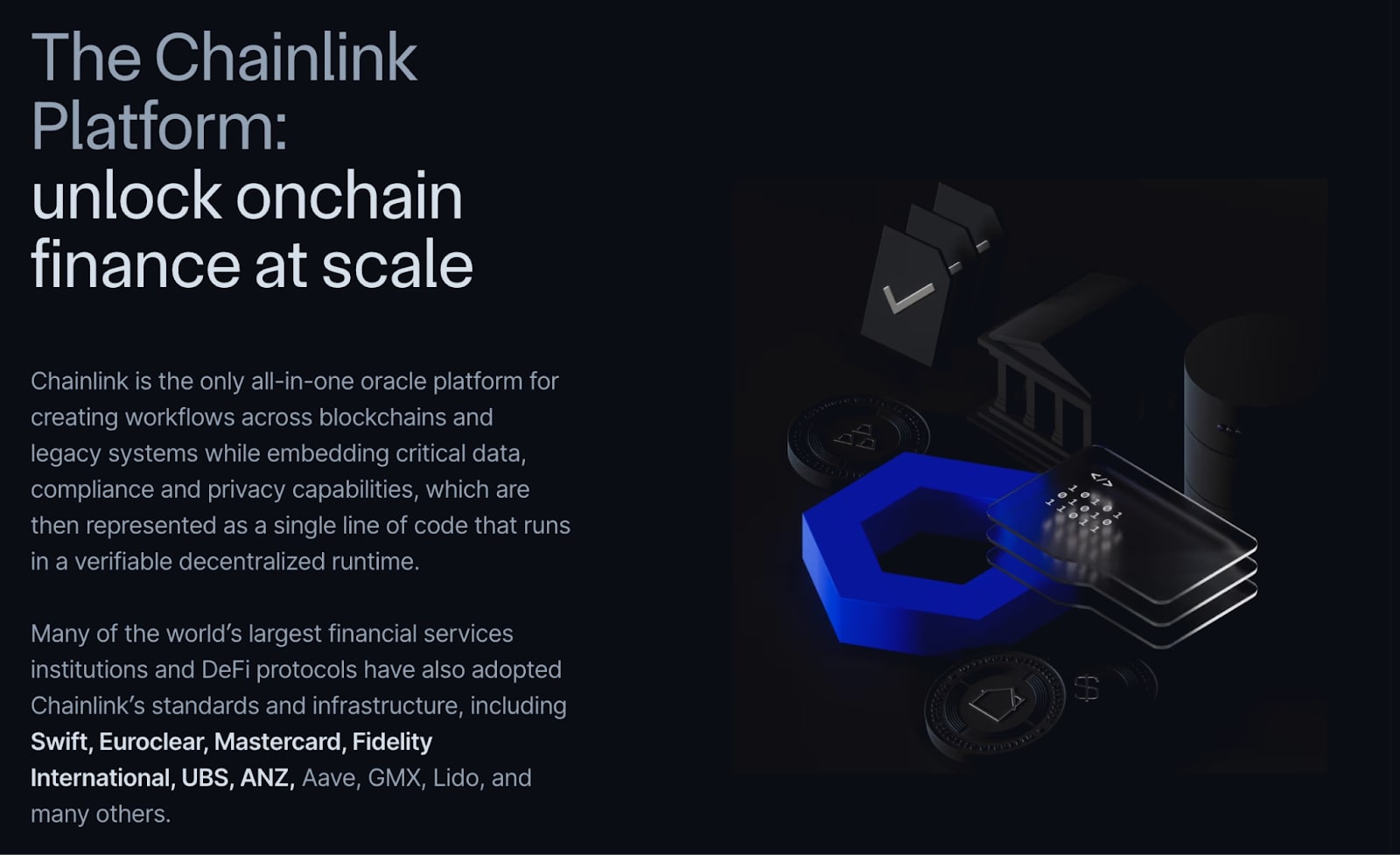 prediction markets DeFi oracle Chainlink