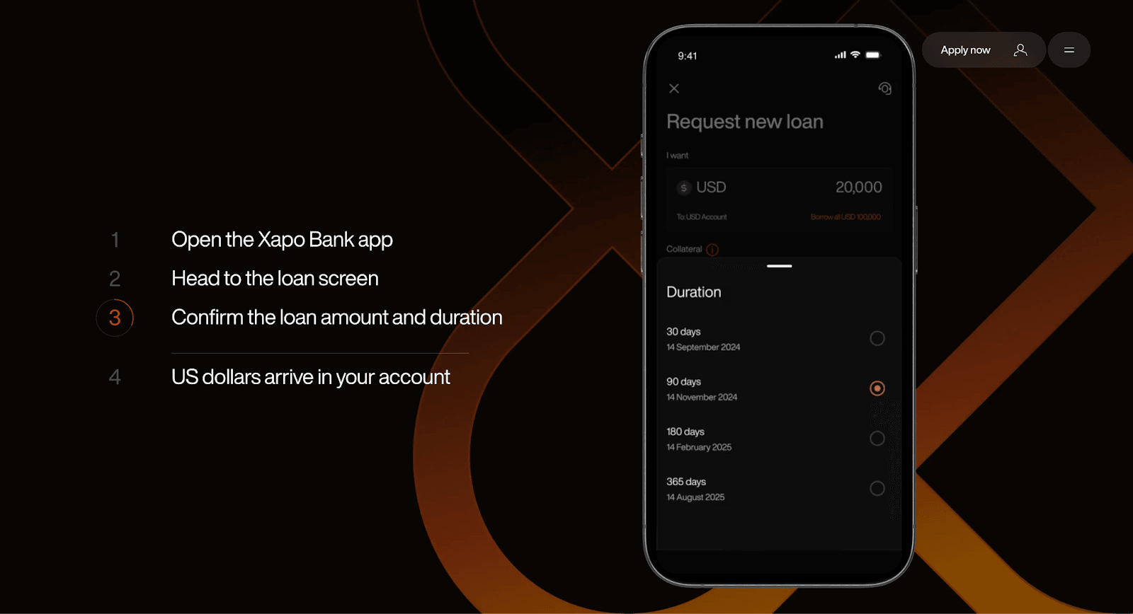 Bitcoin HODLers using Xapo Bank app