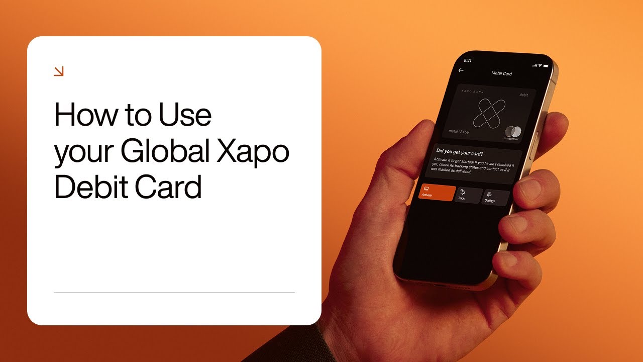 Digital nomad using Xapo Bank debit card
