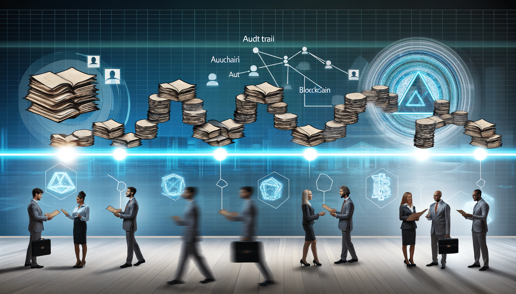 blockchain audit trail logs