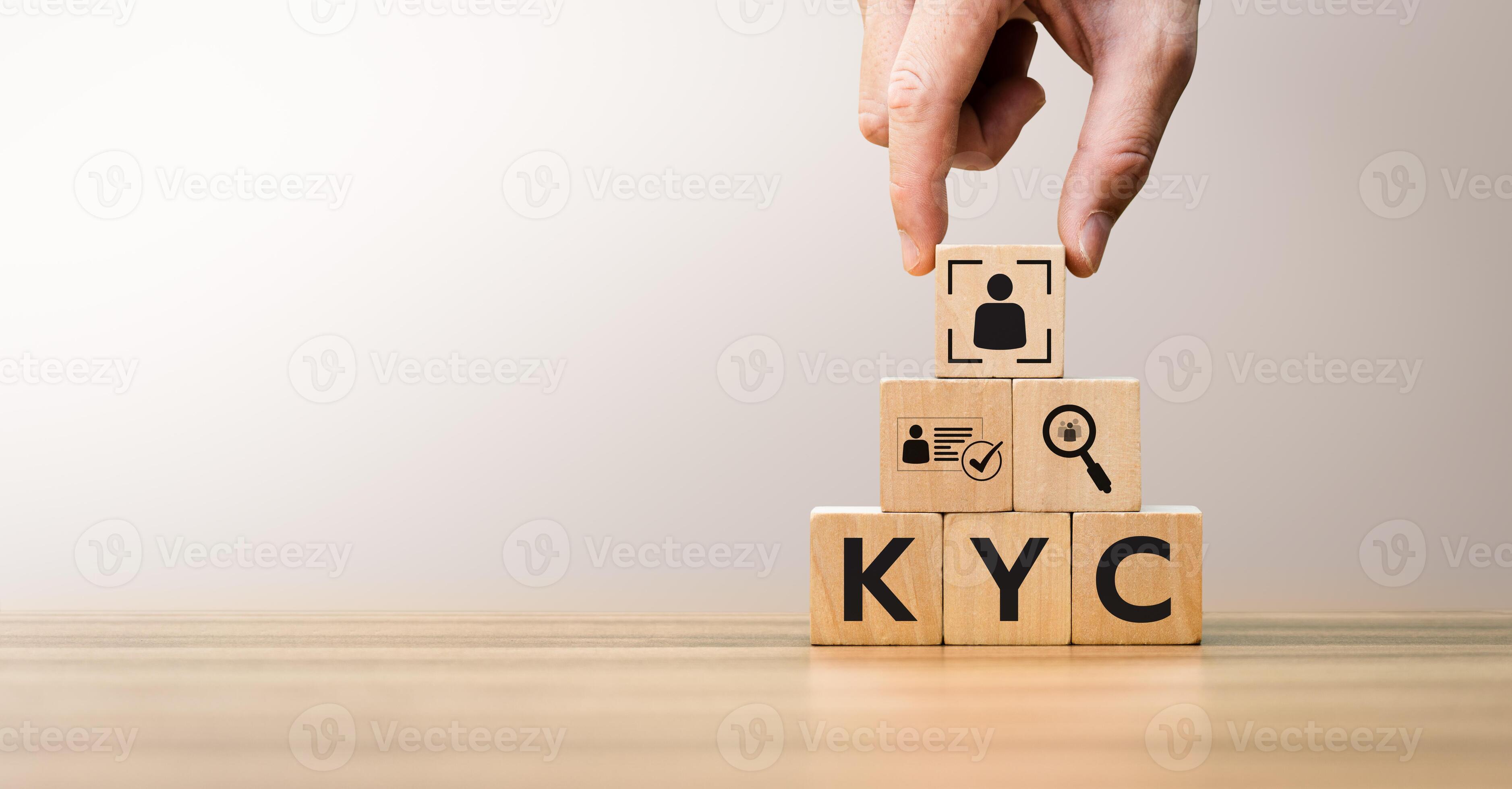 KYC compliance verification icon