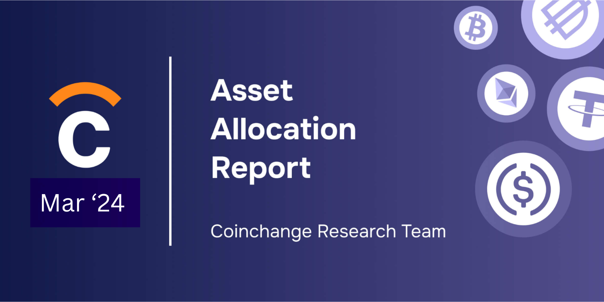 Pie chart of portfolio allocation among USDT, USDC, DAI, and DeFi platforms