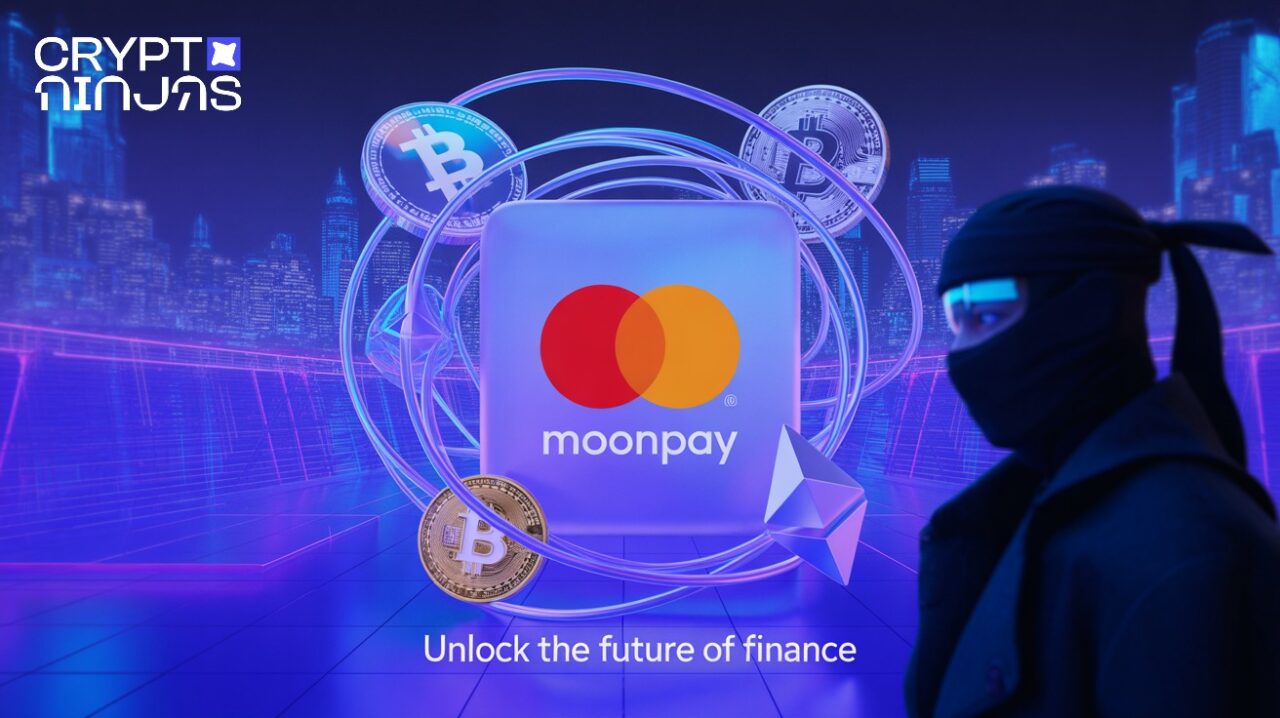 Mastercard MoonPay stablecoin card global acceptance