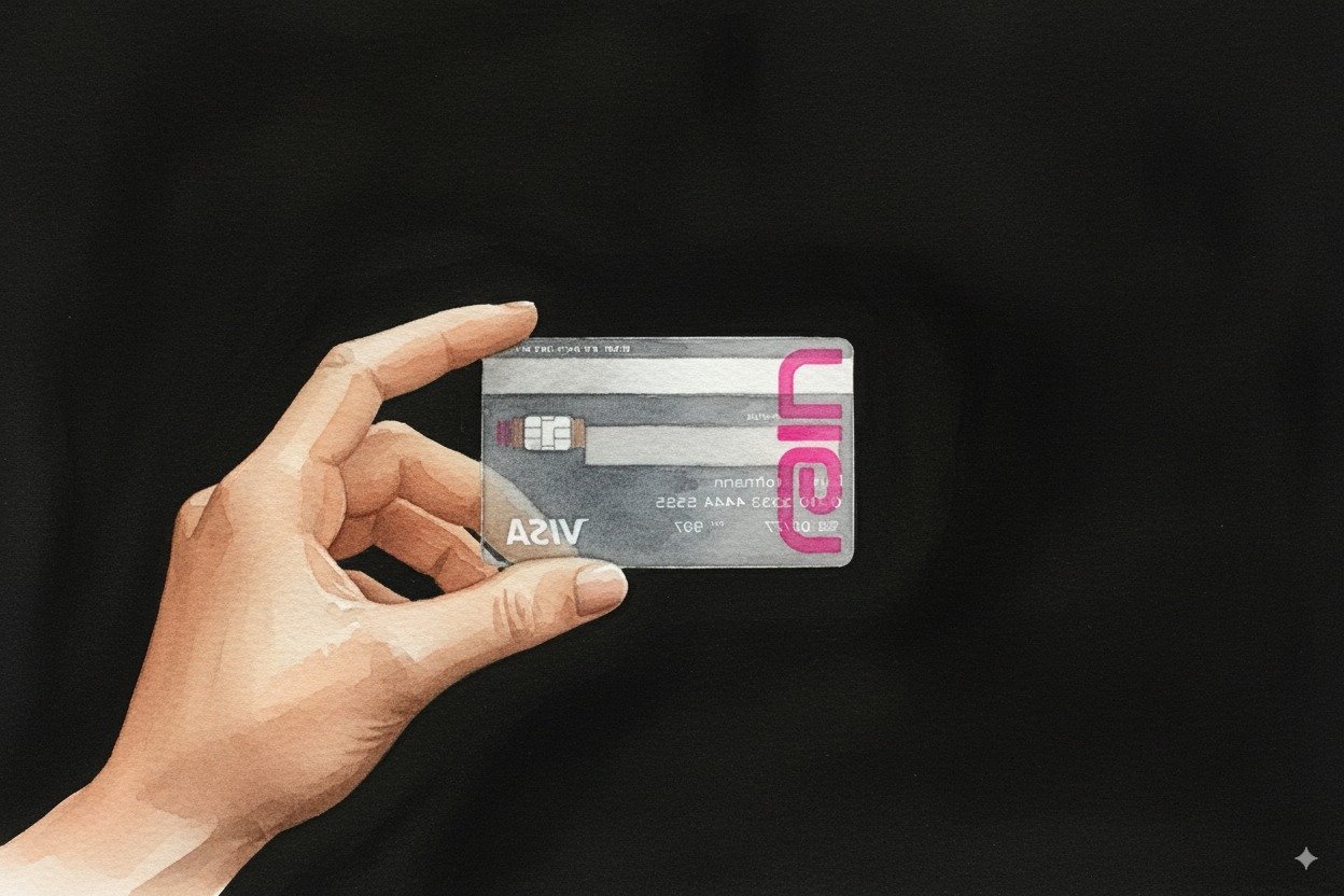 Rain stablecoin Visa card transaction