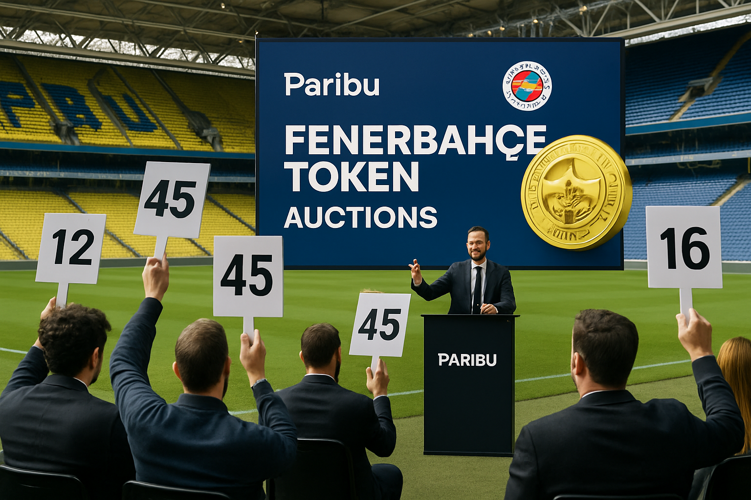 Paribu Fenerbahçe FB token auctions events stadium