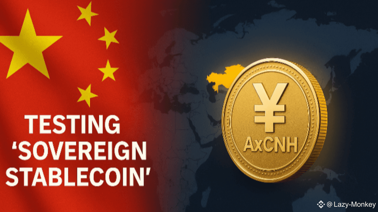 AxCNH yuan stablecoin launch Kazakhstan