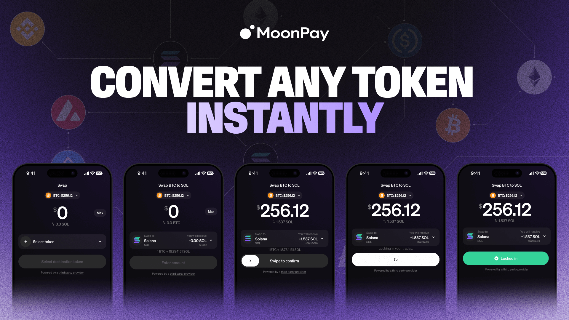 Moon Inc. Bitcoin prepaid card retail top-up Asia