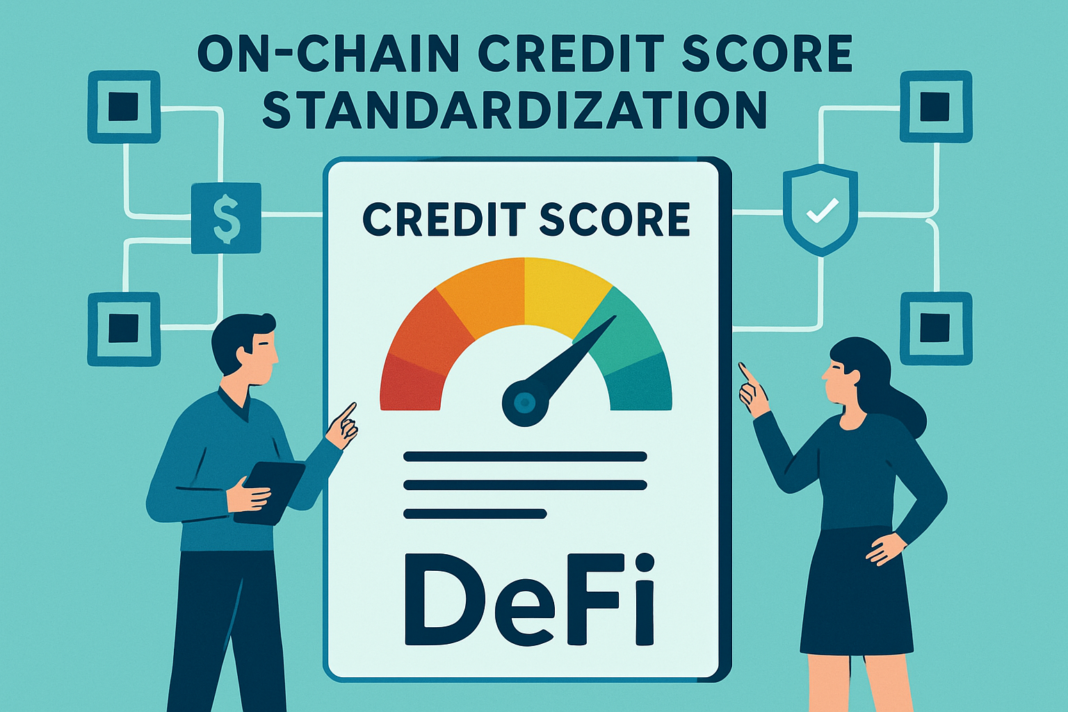 on-chain credit score standardization DeFi