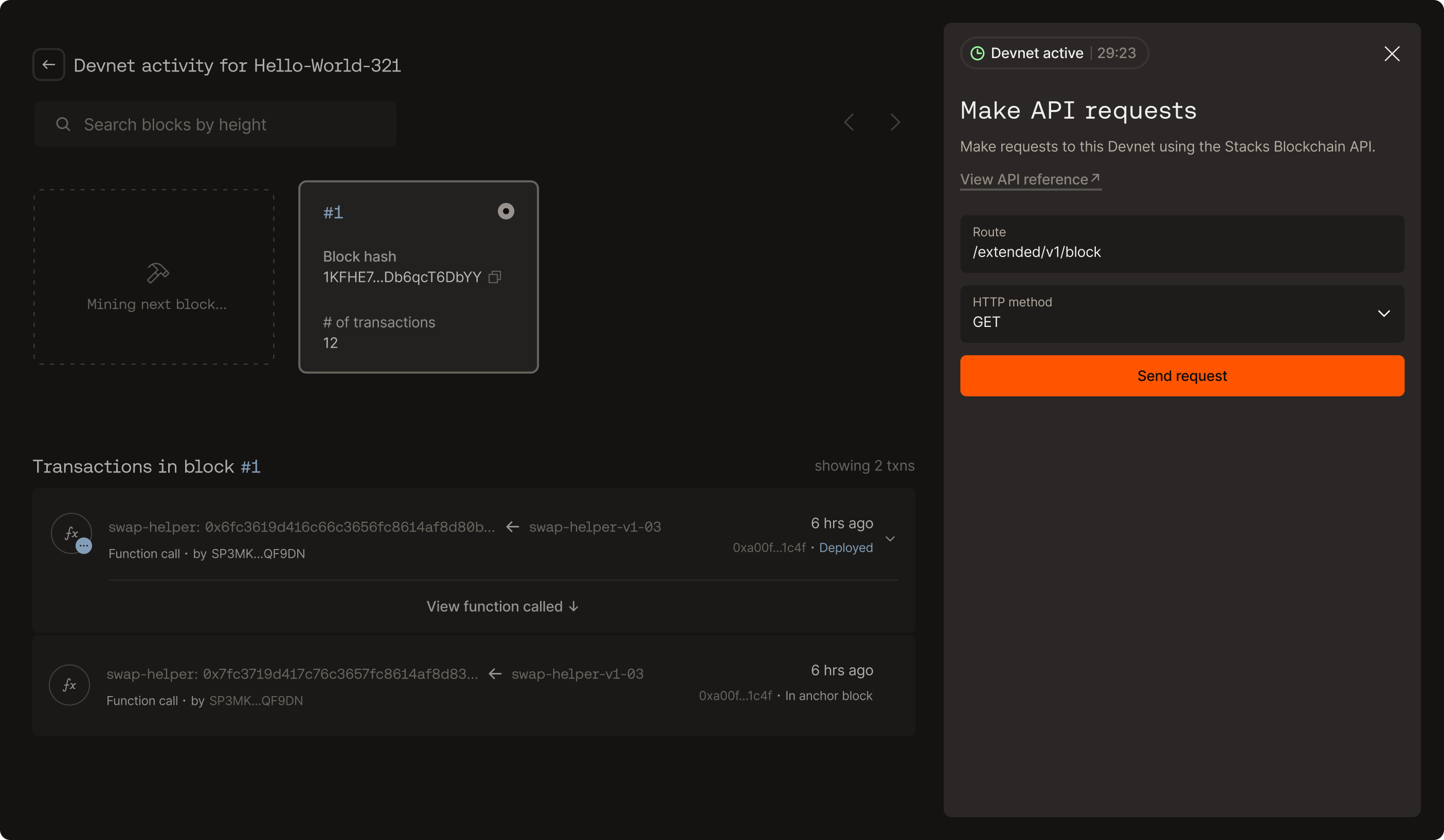 blockchain devnet testnet testing tools