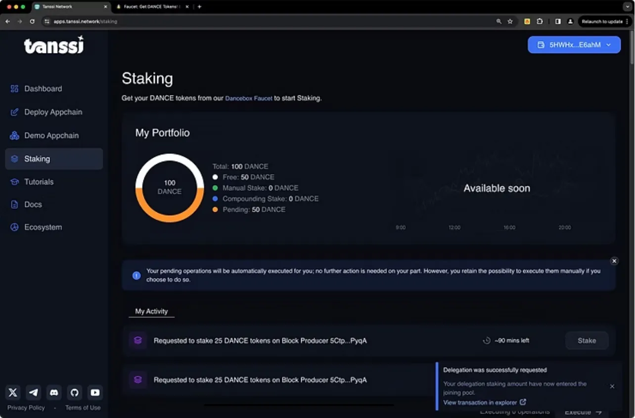sequencer prover nodes RaaS dashboard