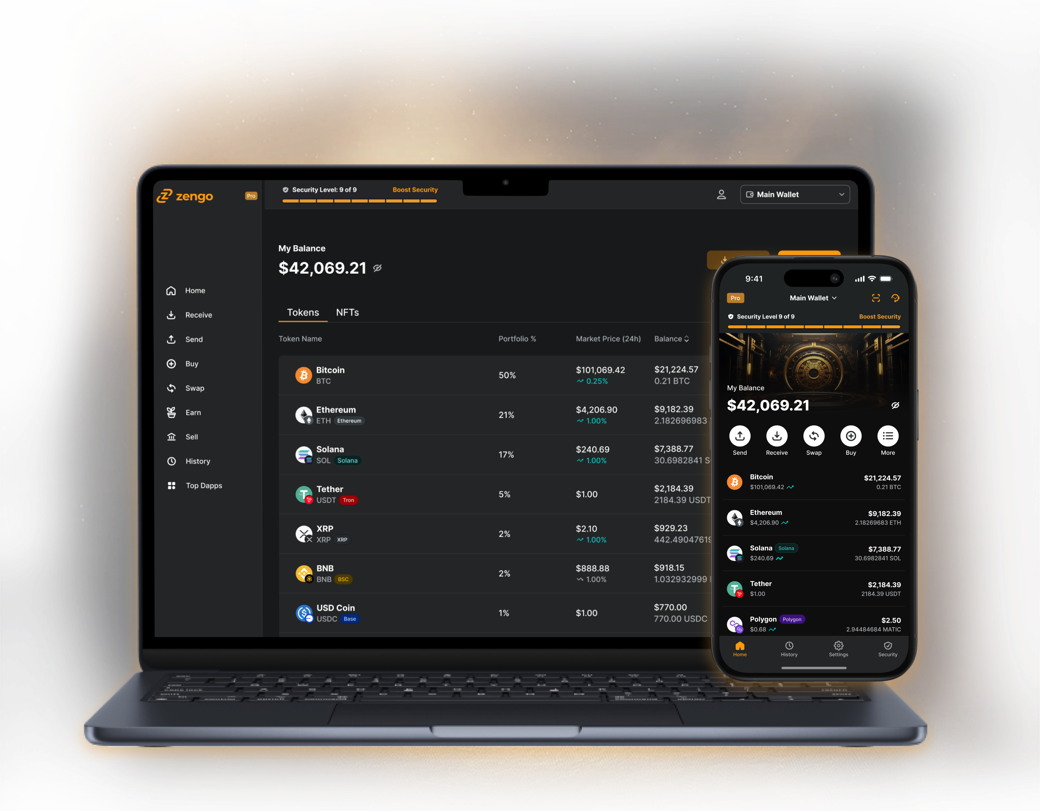 Base App crypto missions screenshot