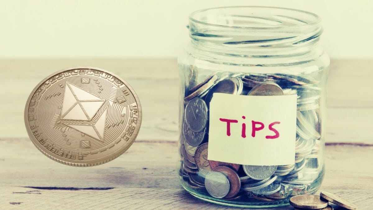 crypto tipping on social media