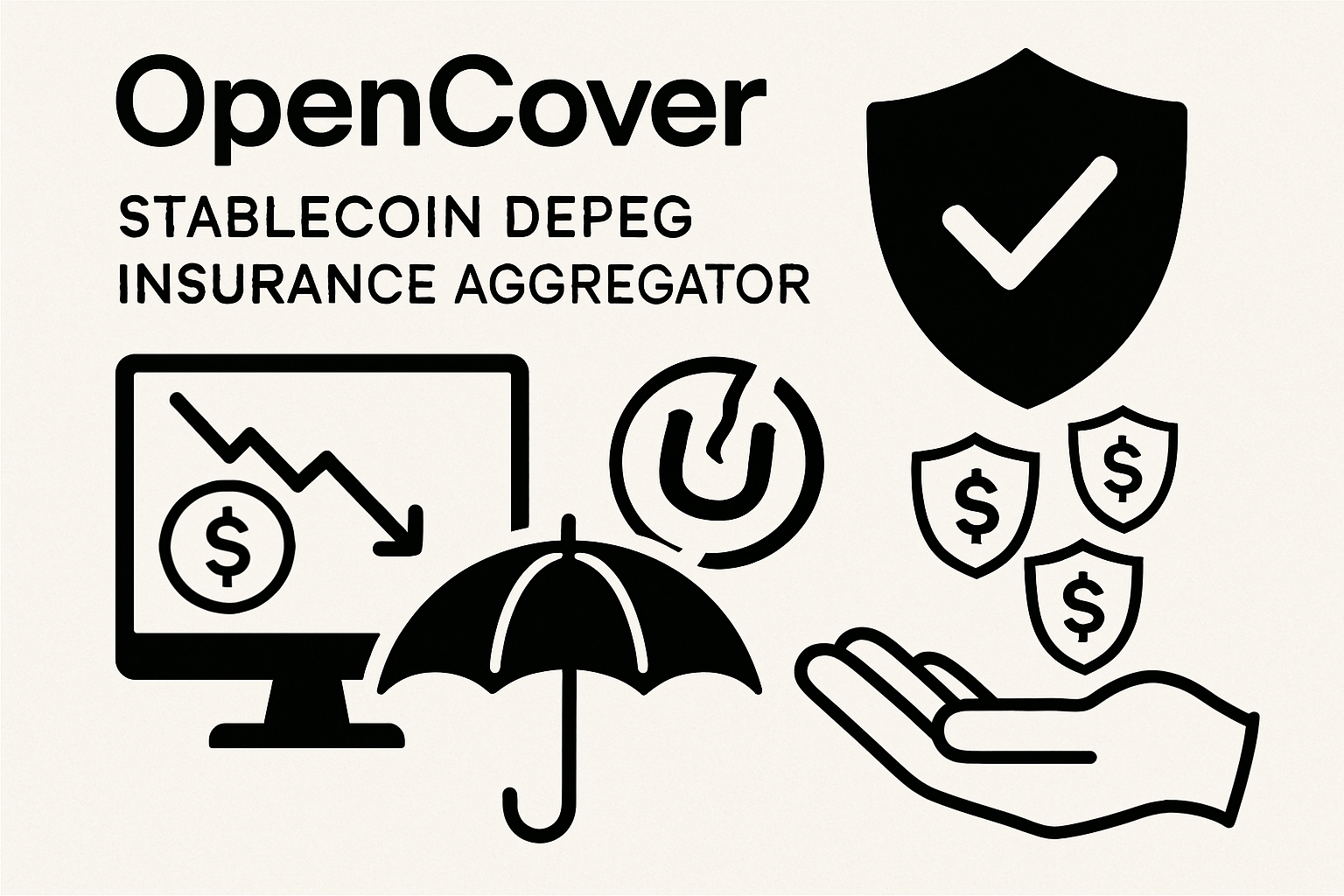 OpenCover stablecoin depeg insurance aggregator