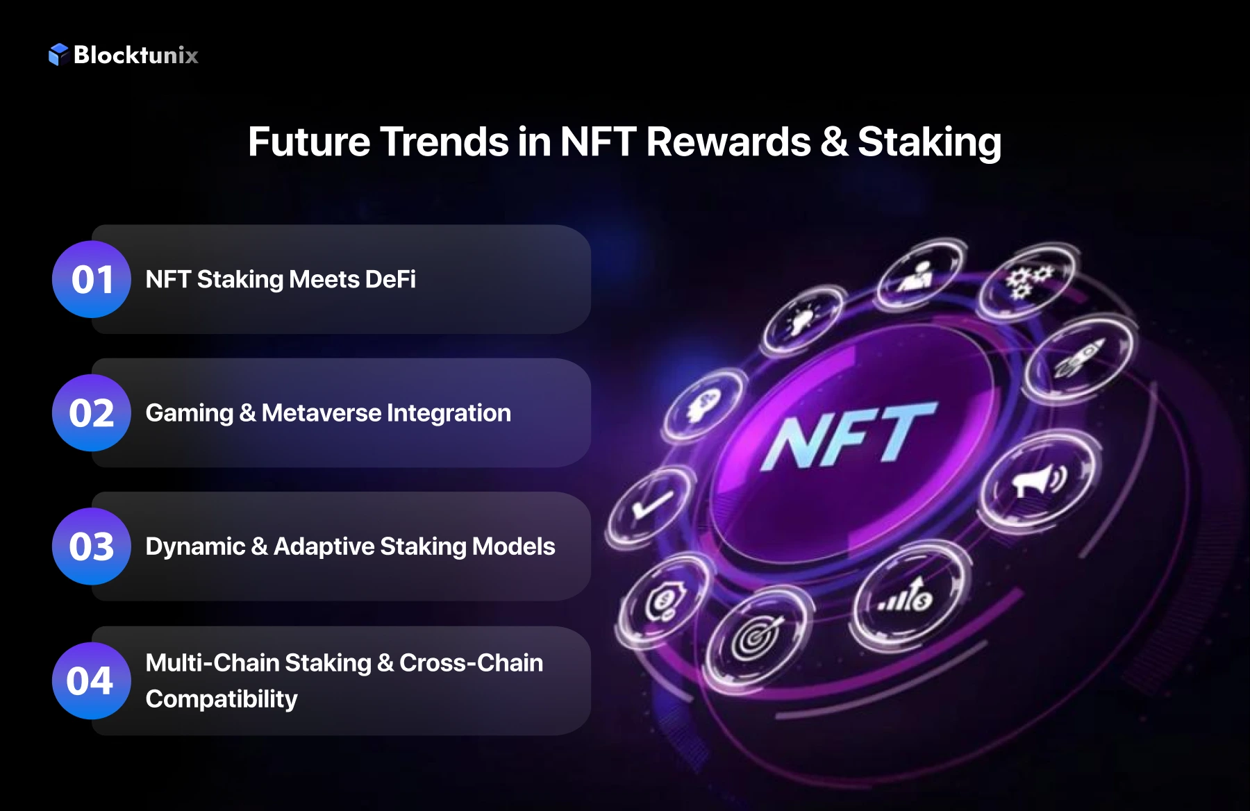 DeFi staking token bonus NFT rewards