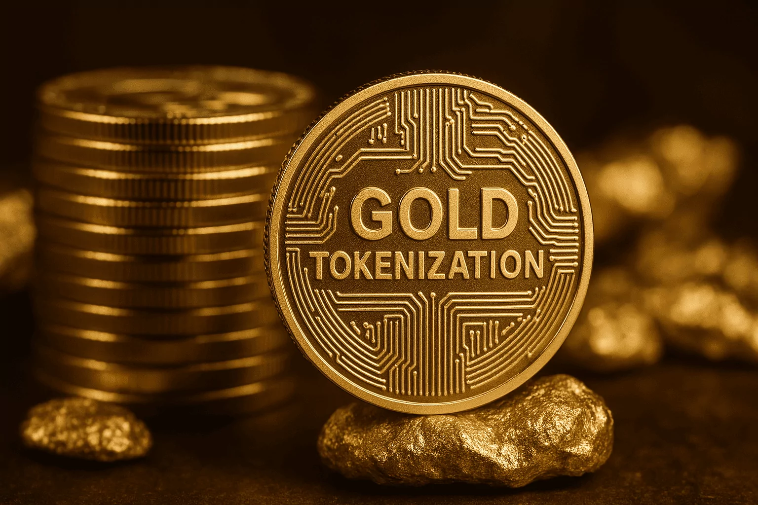 tokenized gold high yield risk DeFi
