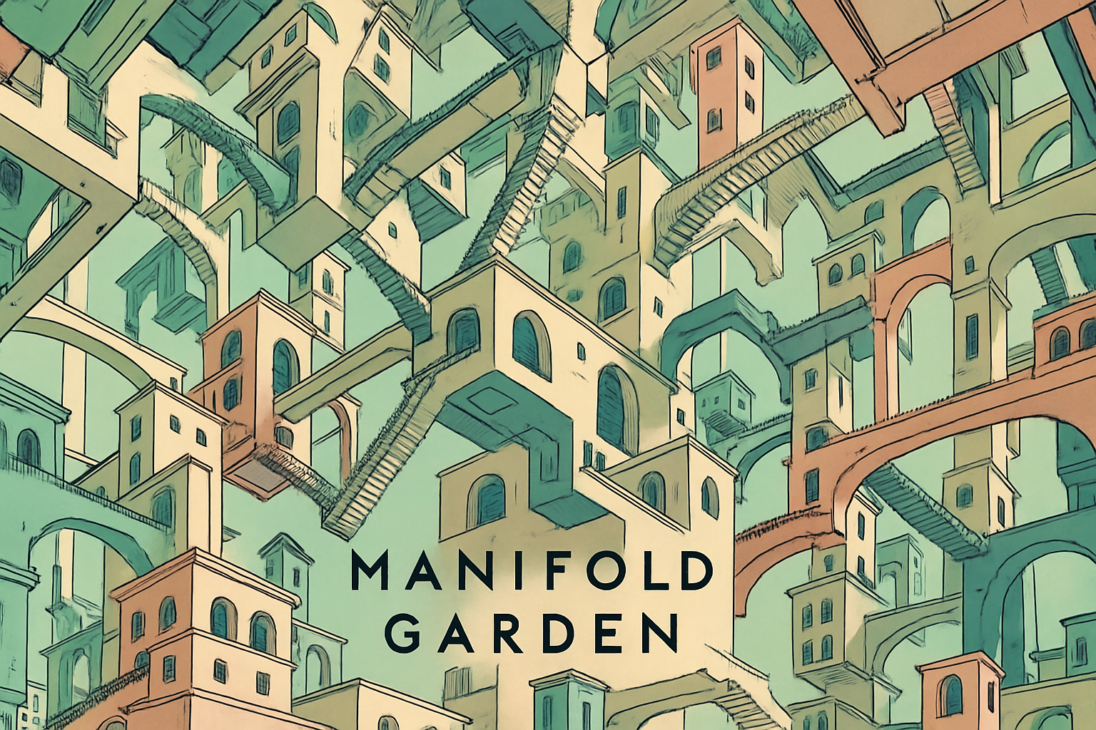 Manifold Garden infinite gravity architecture