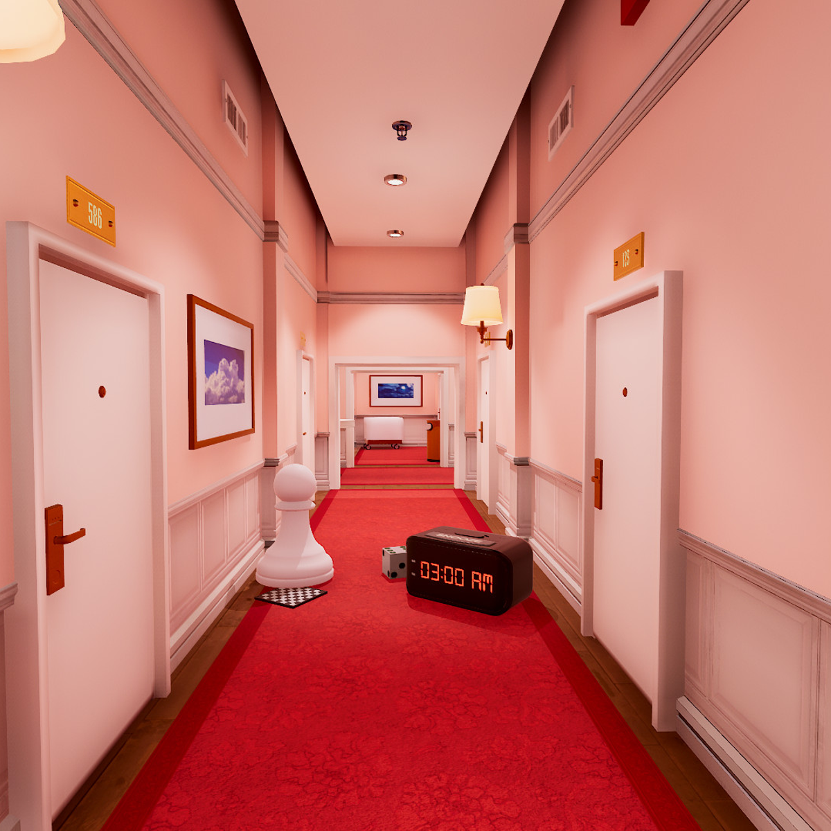 Superliminal perspective puzzle gameplay